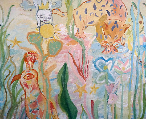 Wandmalerei IM ZAUBERWALD