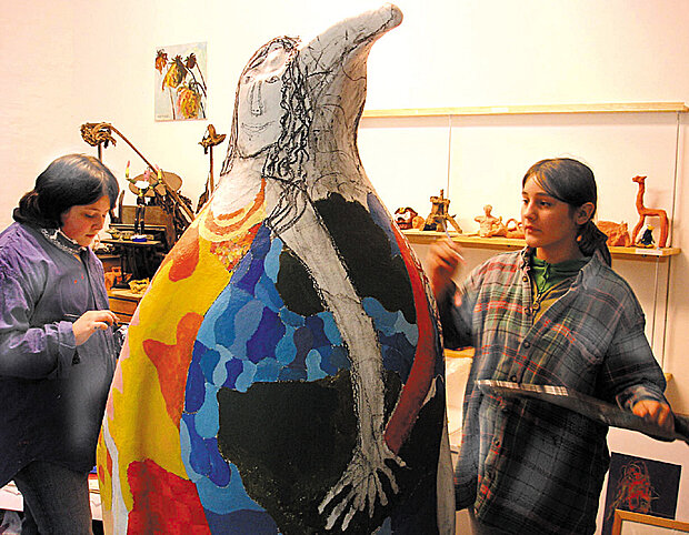 große Figur gestalten